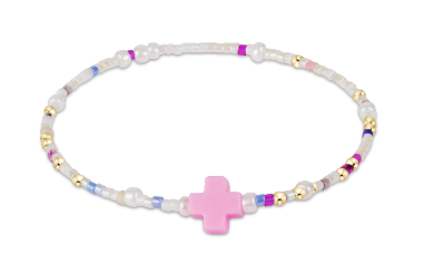 egirl Hope Unwritten Signature Cross Bracelet - With Sprinkles On Top