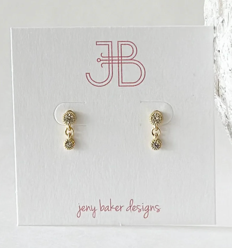 Doolee Dot Drop Studs