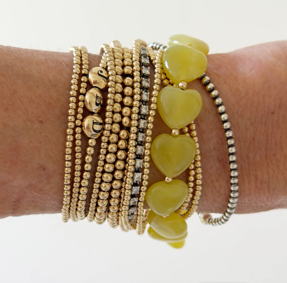 Maizy Heart Bracelet, Assorted Colors