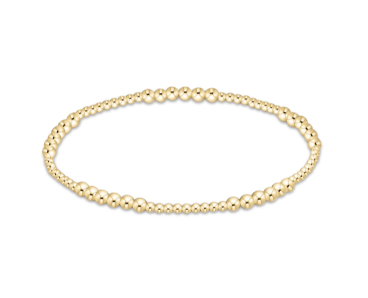 Blissful Gold 3mm Bracelet