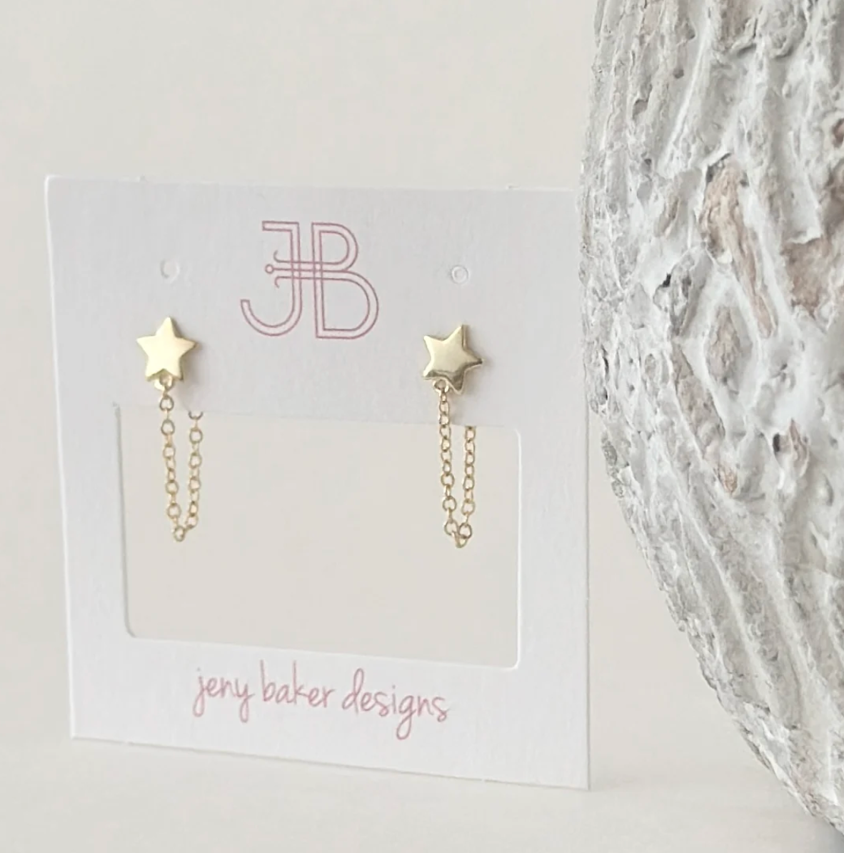 Star Chain Studs