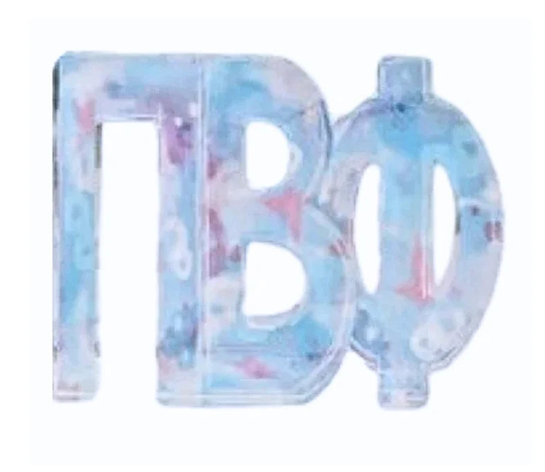 Greek Acrylic Letter Block, Assorted Sororities