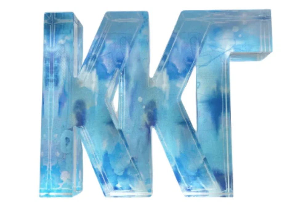 Greek Acrylic Letter Block, Assorted Sororities