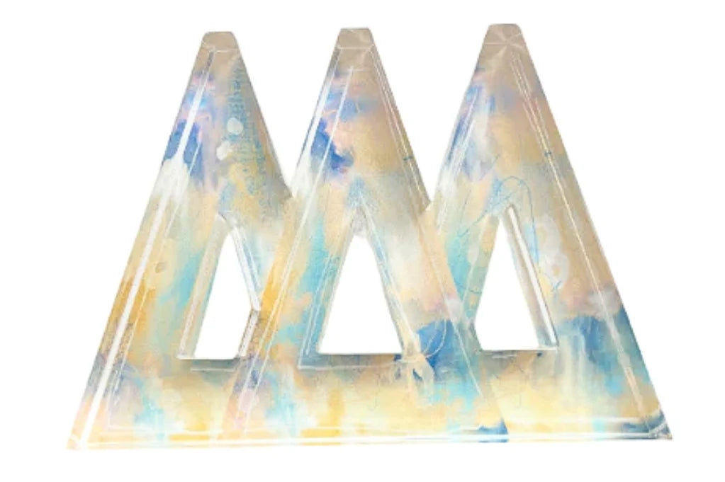 Greek Acrylic Letter Block, Assorted Sororities