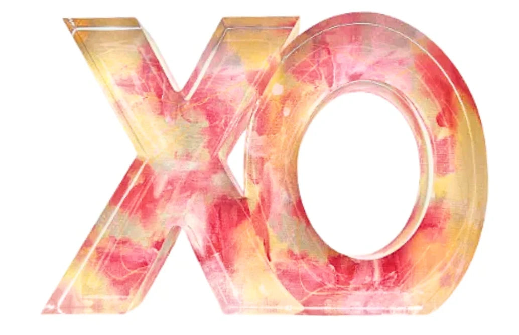 Greek Acrylic Letter Block, Assorted Sororities