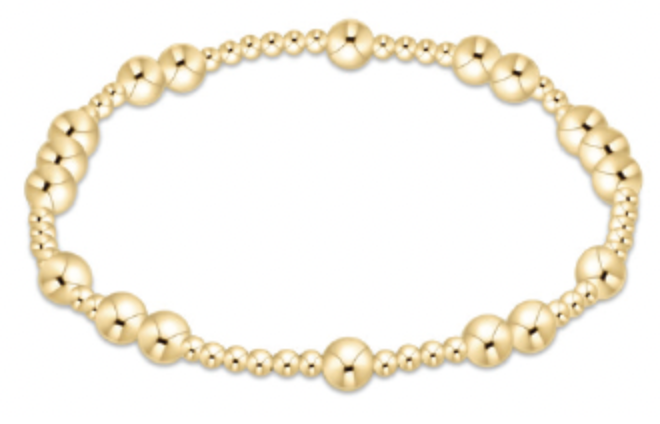 Hope Unwritten Gold Bead Bracelet -Assorted Sizes