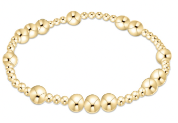 Hope Unwritten Gold Bead Bracelet -Assorted Sizes