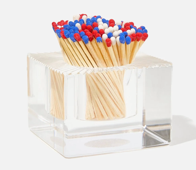 Square Match Sticker, Assorted