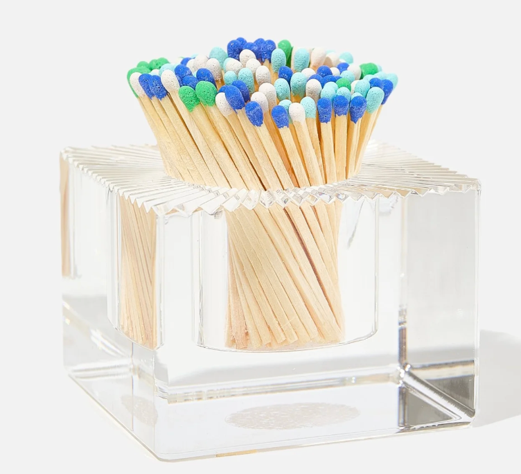 Square Match Sticker, Assorted