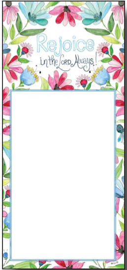 Kris-10's Creations Skinny Notepad, Assorted