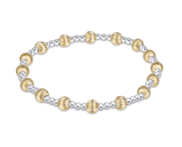 Dignity Sincerity Mixed Metal Bracelet, Assorted Size