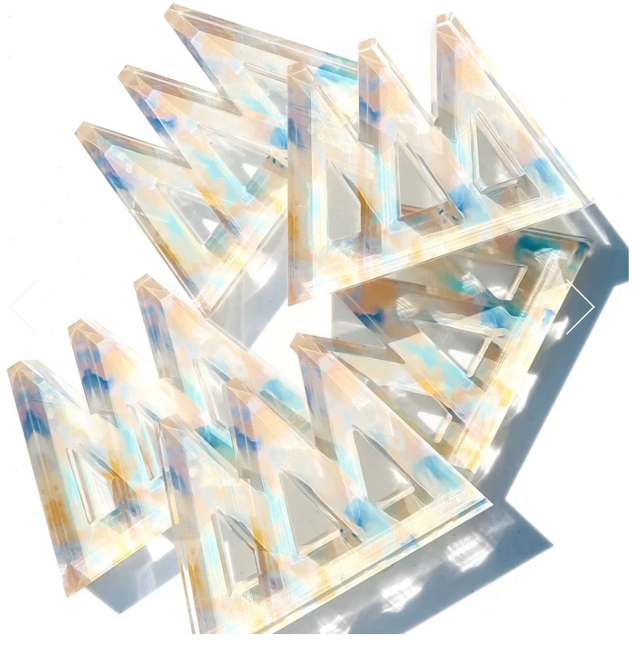 Acrylic Letter Block