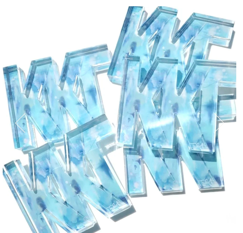 Acrylic Letter Block