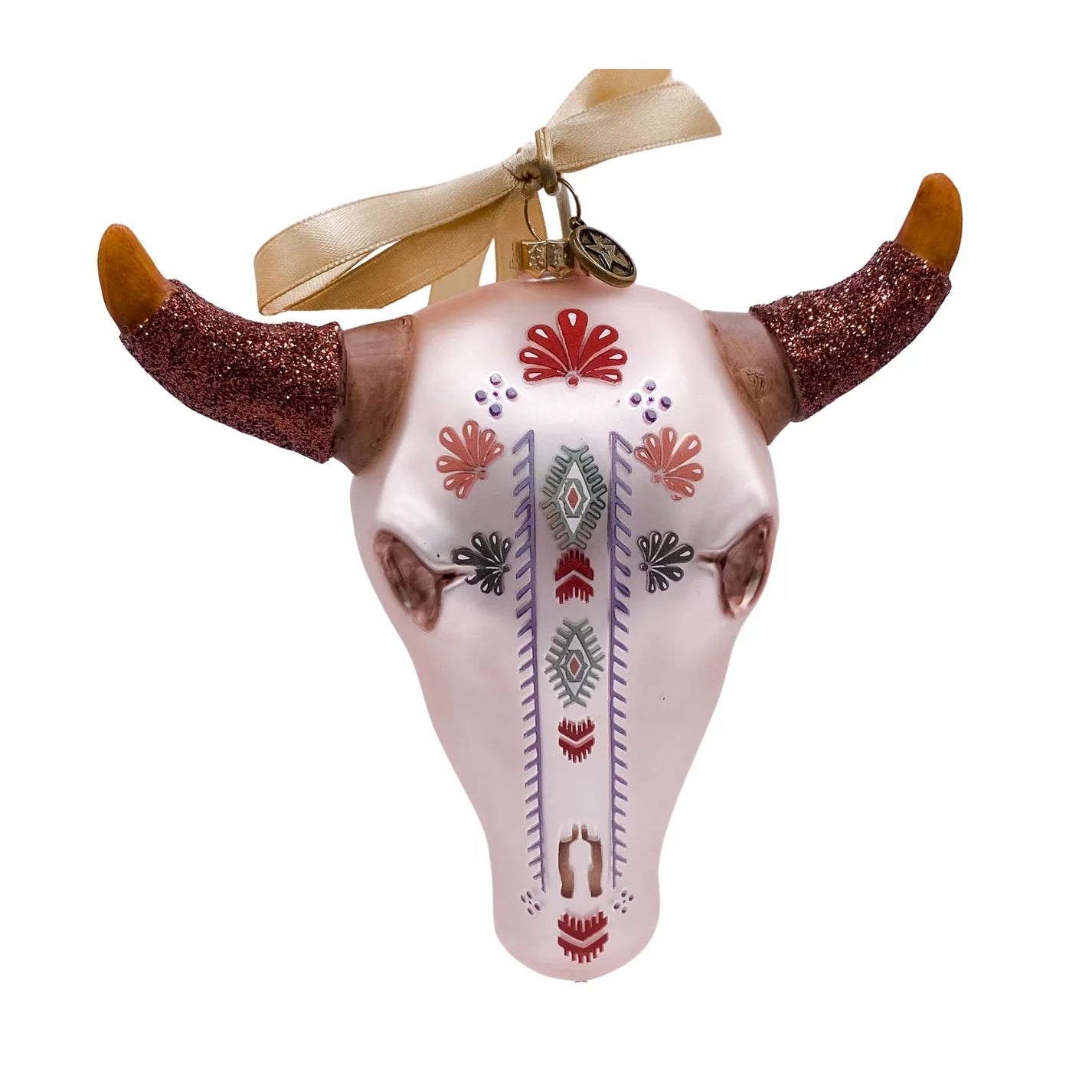 Steer Head Skull 2024 First Edition Texan Christmas Ornament