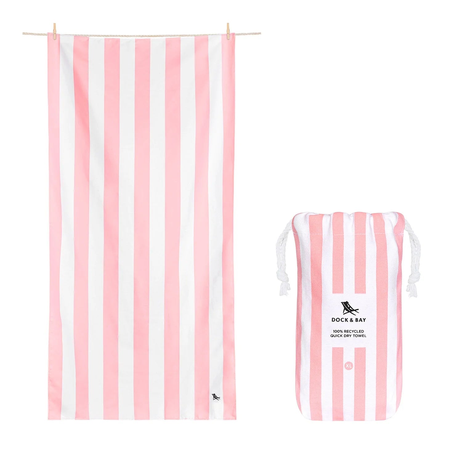 Dock & Bay Extra Large Quick Dry Towels - Cabana, Assorted Colors