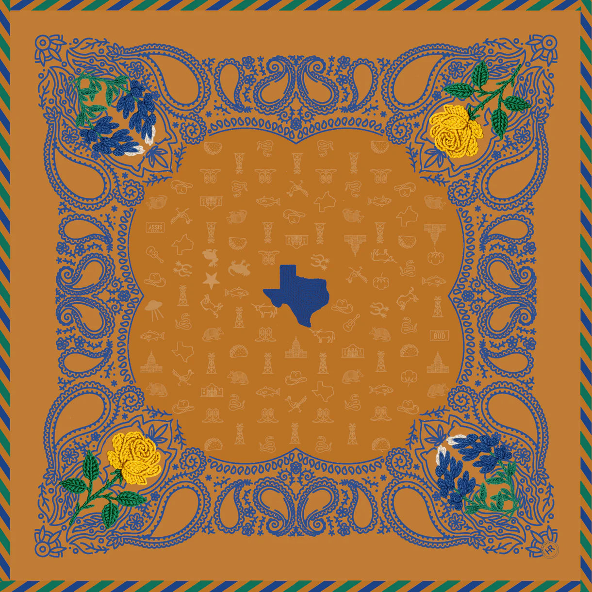 Texas Our Texas Bandana