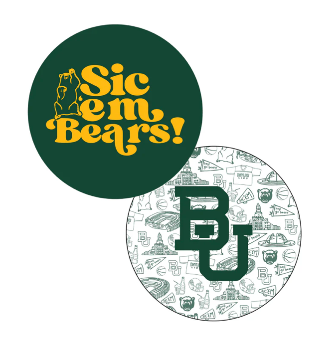 Collegiate Coaster Set of 50, Assorted Schools