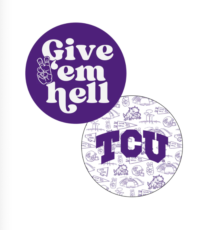 Collegiate Coaster Set of 50, Assorted Schools