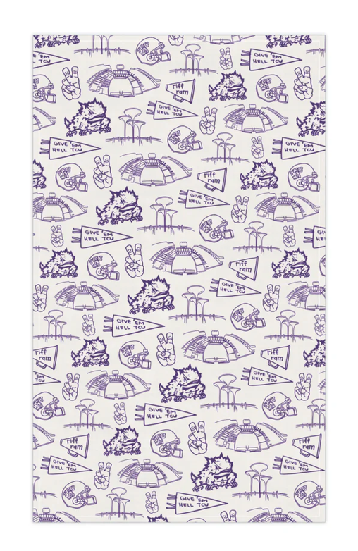 Collegiate Cotton Kitchen Towels, Assorted Schools