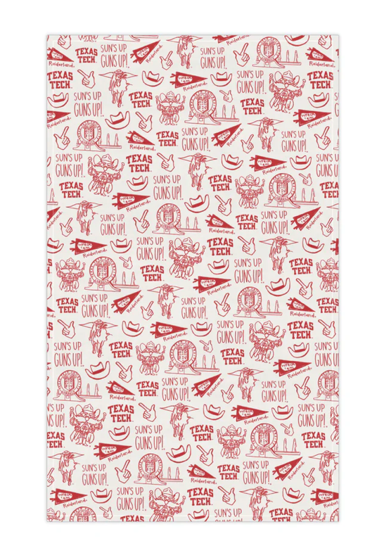Collegiate Cotton Kitchen Towels, Assorted Schools