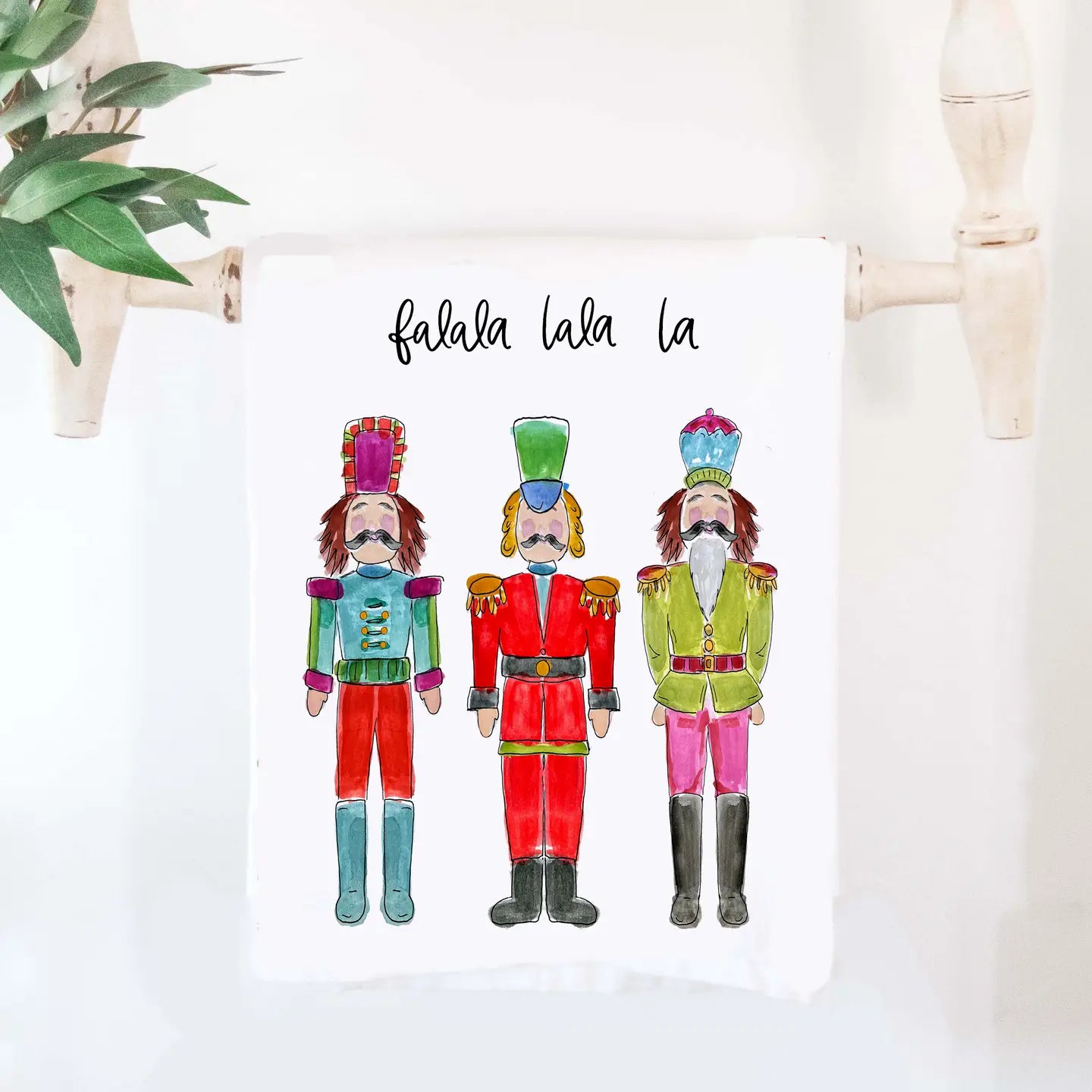 Nutcracker Christmas Holiday Towel