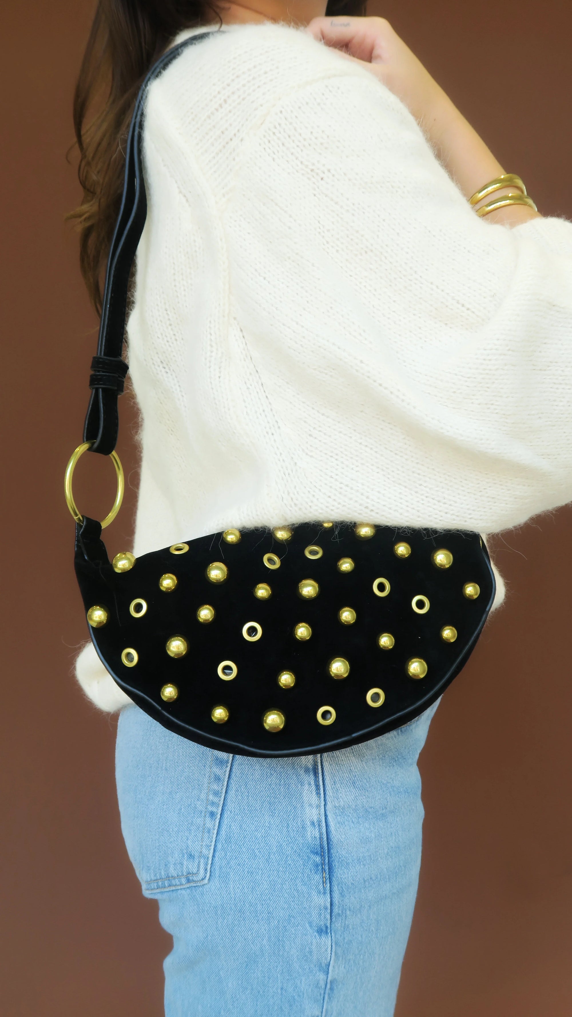 Maeve Studded Bag