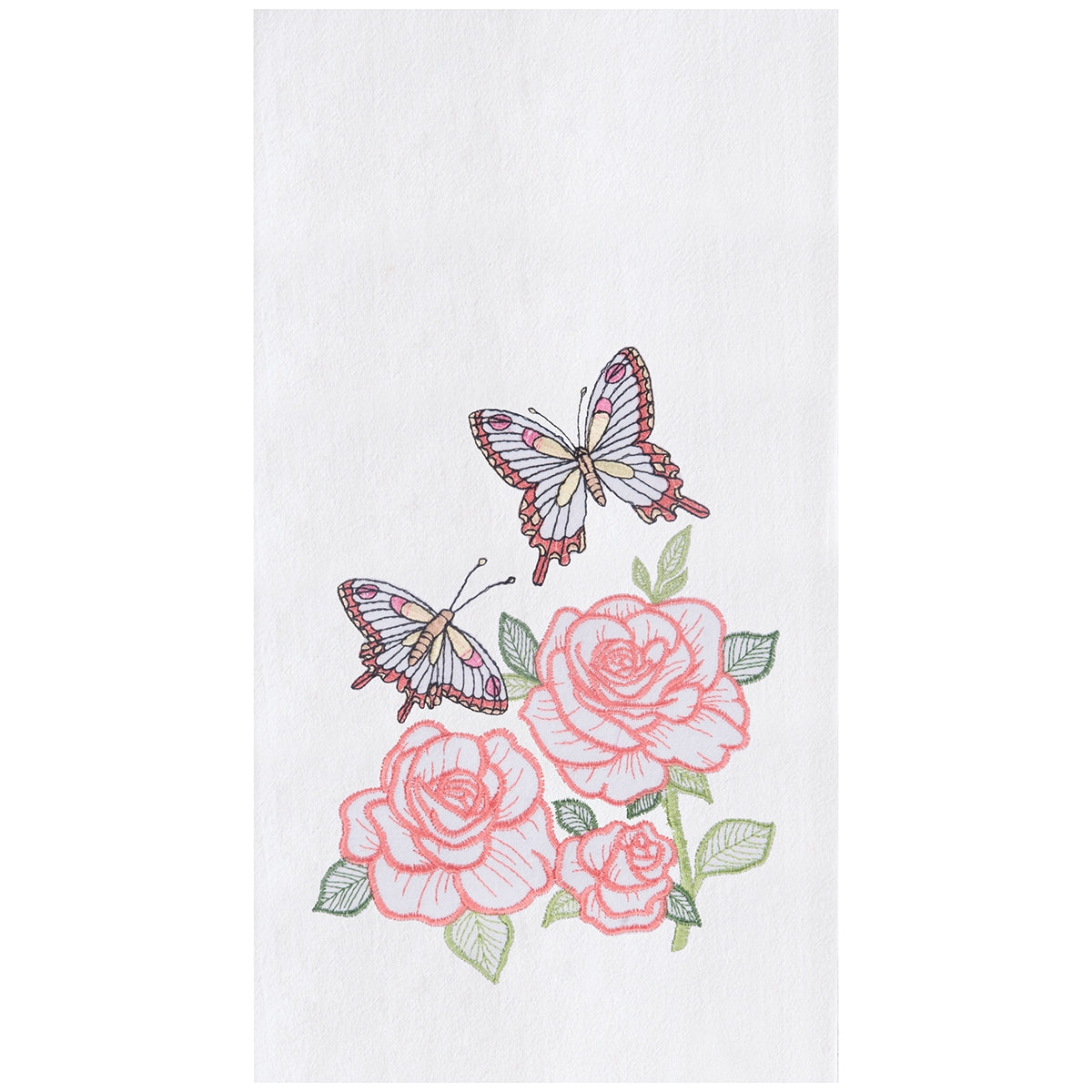 Butterflies & Roses Kitchen Towel