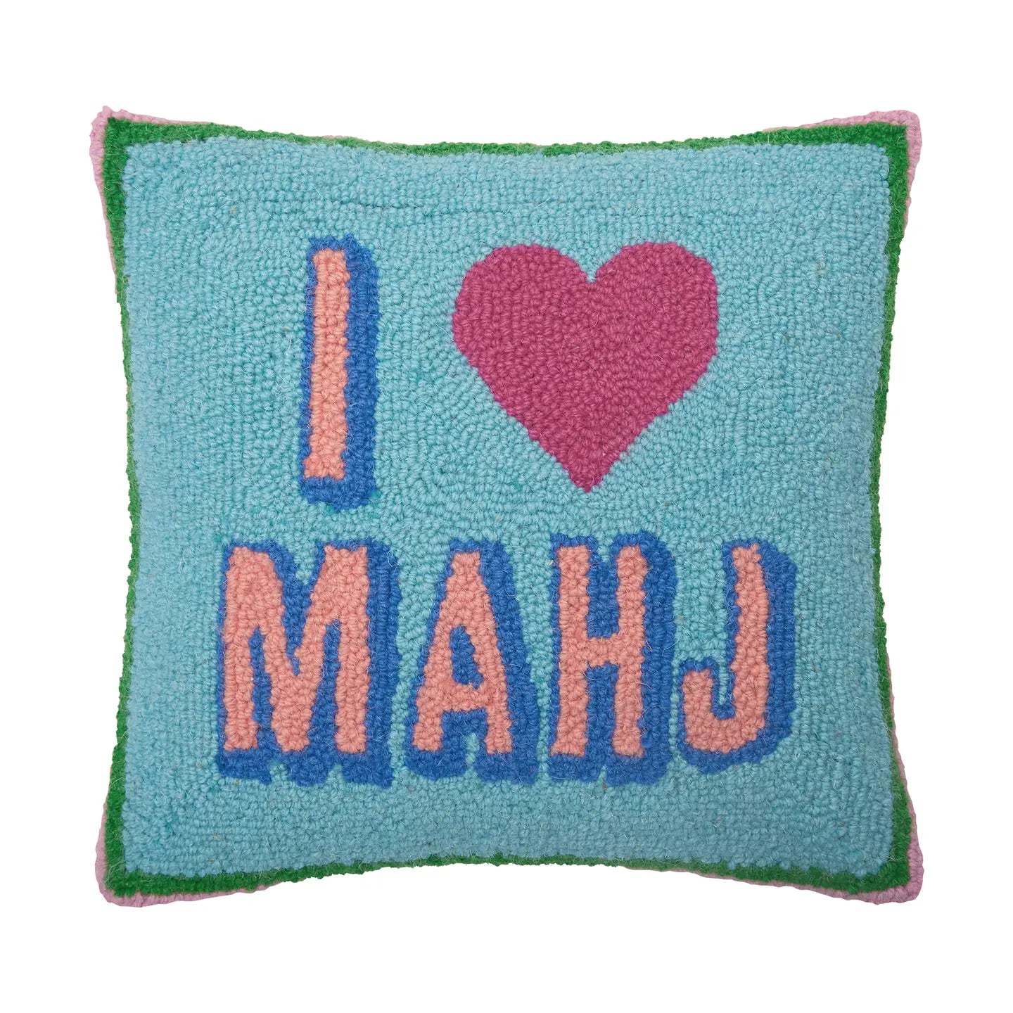 I Love Mahj Hook Pillow - Ampersand