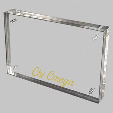 Sorority Acrylic Frames with Gold Lettering, Assorted