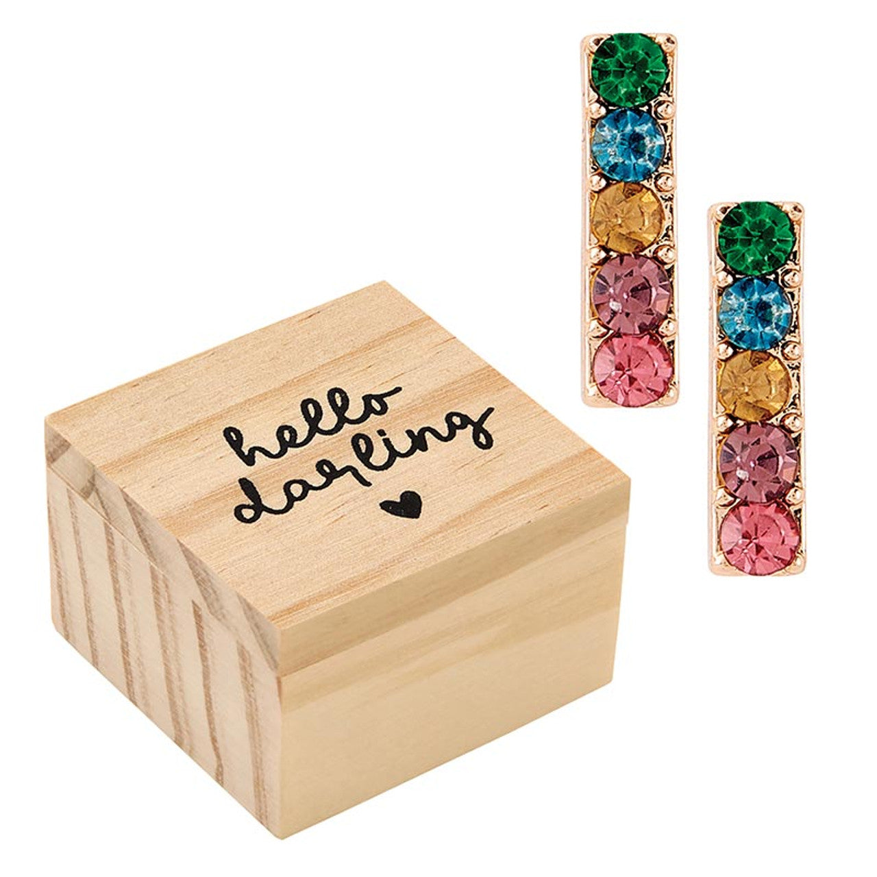 Earring Treasure Box, Assorted