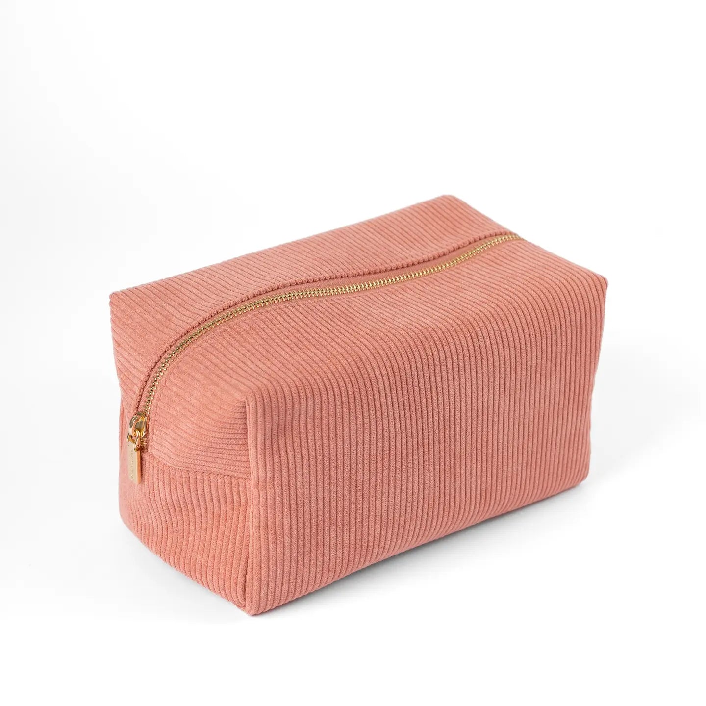 Corduroy Cosmetic Bag, Assorted Colors