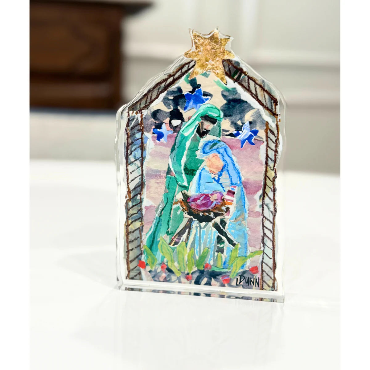 Holy Family Acrylic Block
