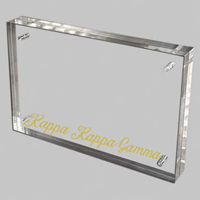 Sorority Acrylic Frames with Gold Lettering, Assorted
