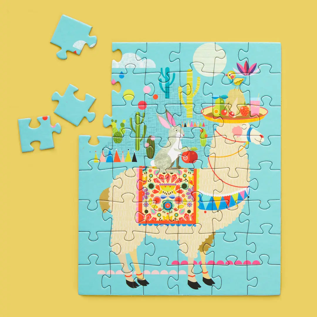 Llama Llyft 100 Piece Puzzle Snax