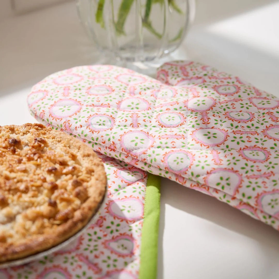 Rosie Pot Holder, Oven Mitt and Tea Towel SET