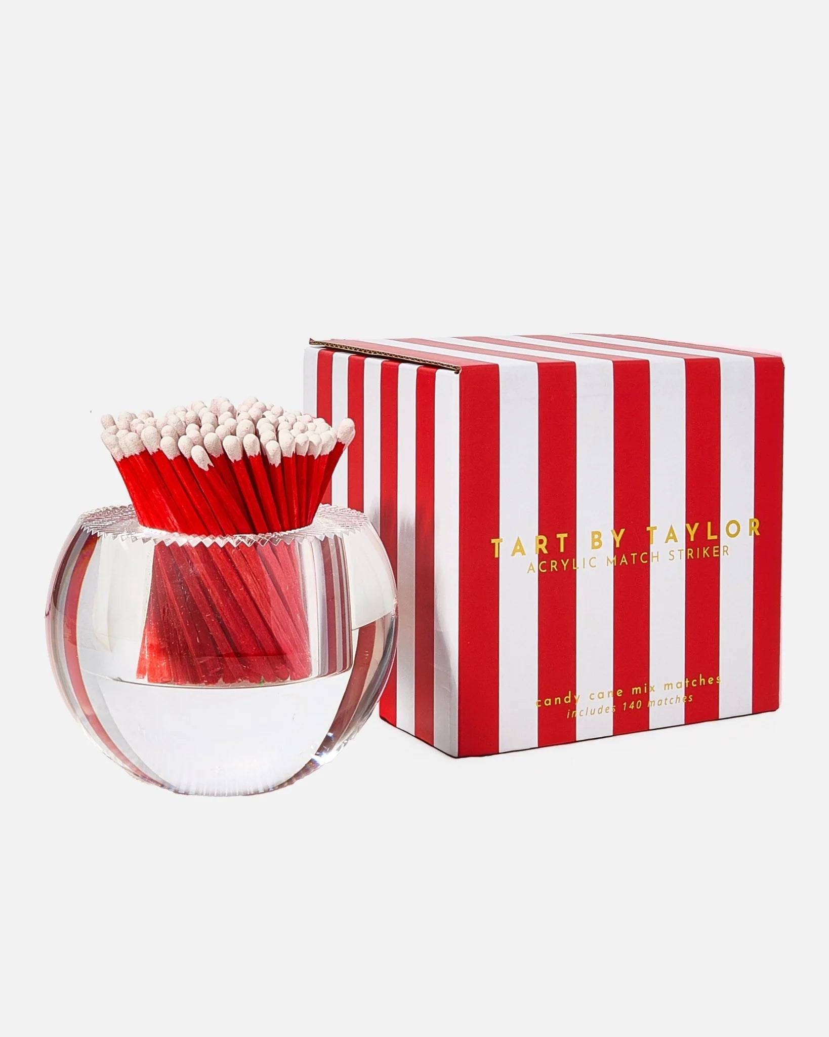 Round Match Striker | Candy Cane Matches