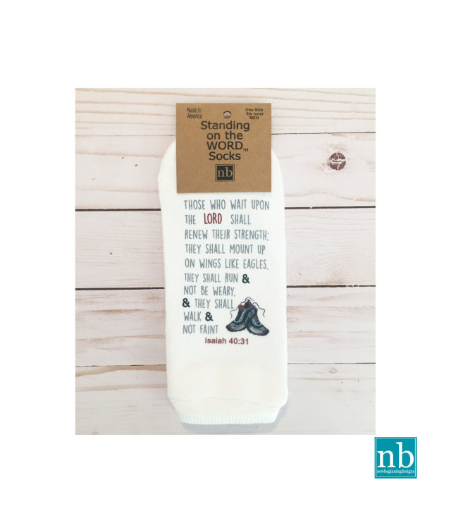 Men's Standing on the Word Socks, Assorted Verses