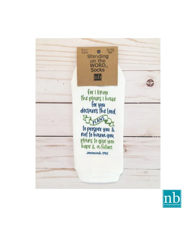 Men's Standing on the Word Socks, Assorted Verses