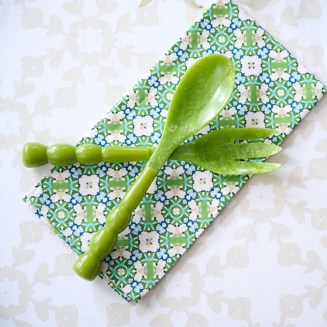 Bermuda Salad Servers, SumnerEdit