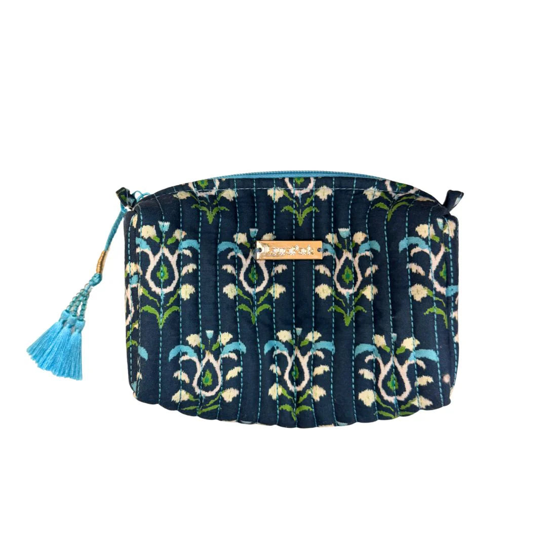 Laura Park Quilted Cosmetic Bag - Small, Assorted Patterns