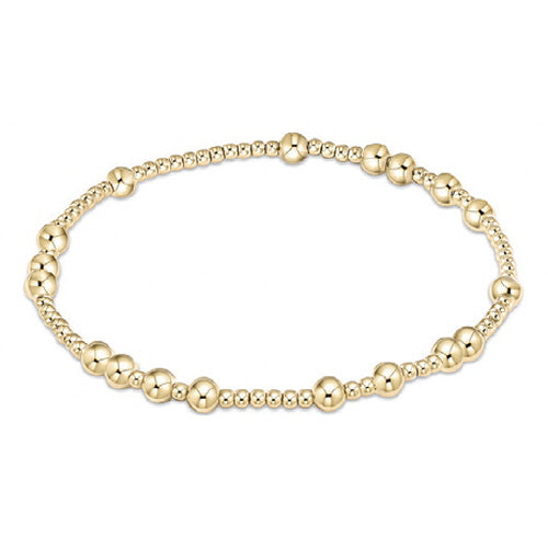 Hope Unwritten Gold Bead Bracelet -Assorted Sizes