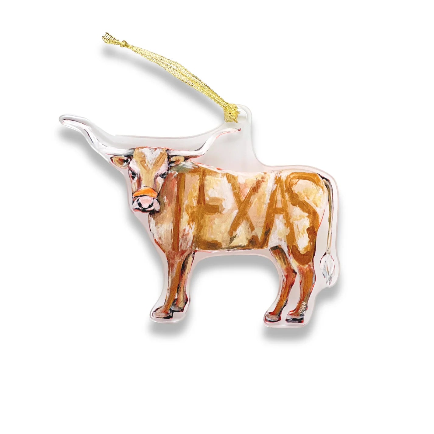 Texas Longhorn Mascot Ornament