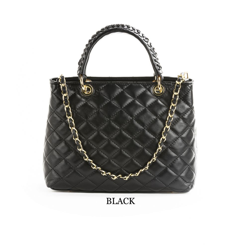 Leather Quilted Bag