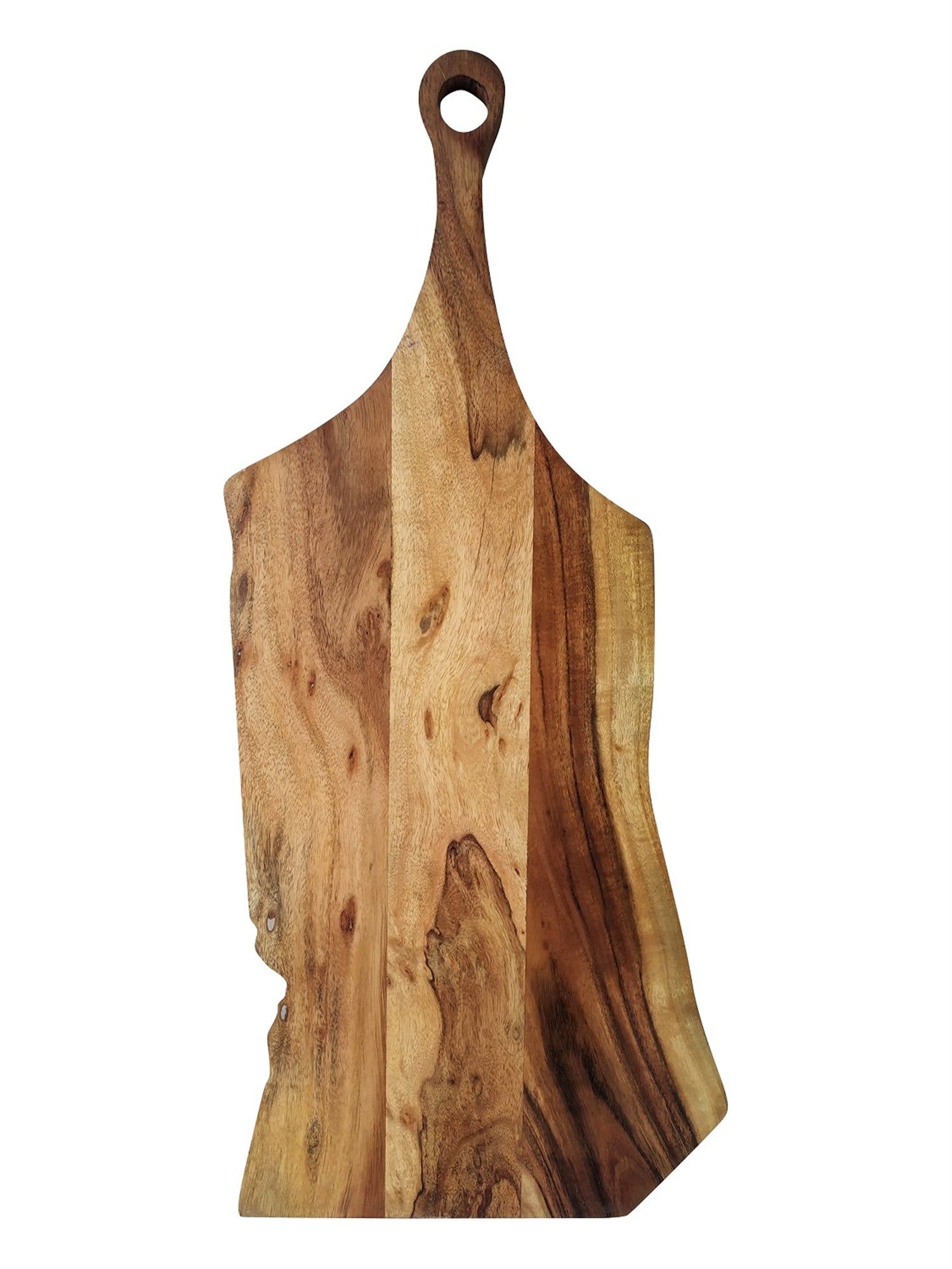Acacia Wood Live Edge Cutting Board - Natural