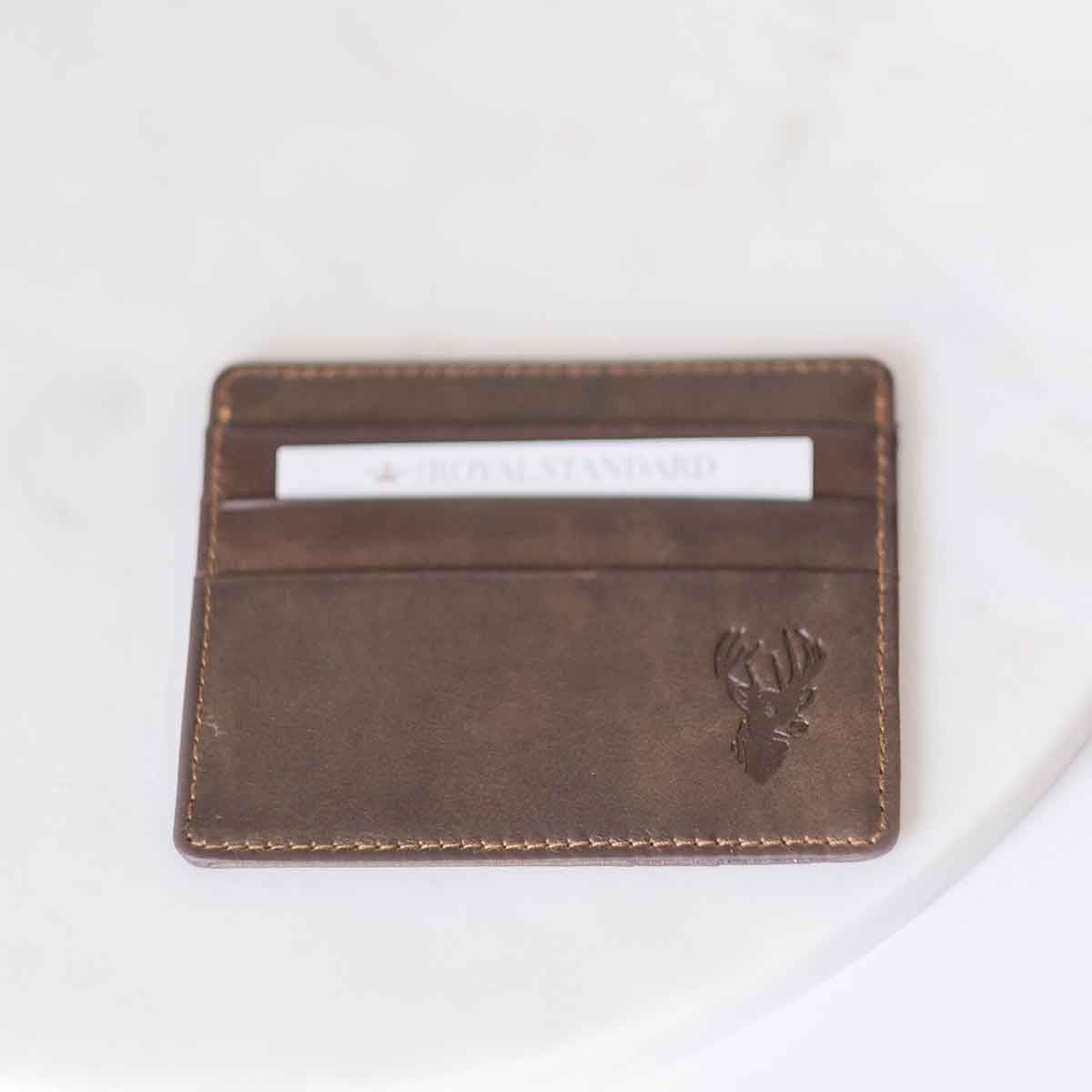 ★lemasque★ Pie Heart Slim Card Wallet Silver L08E3170409 Leather Embossed Slim Wallet, Assorted - Memory Lane Monograms