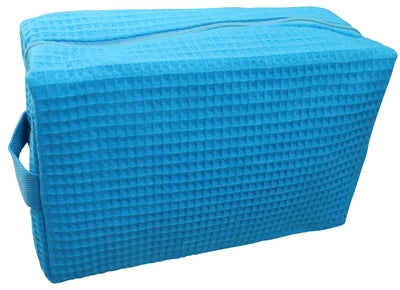 Large Waffle Cosmetic Bag, Assorted Colors