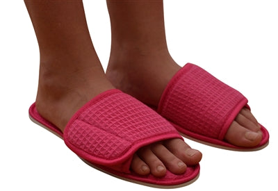Waffle Spa Slipper, Assorted Colors & Sizes