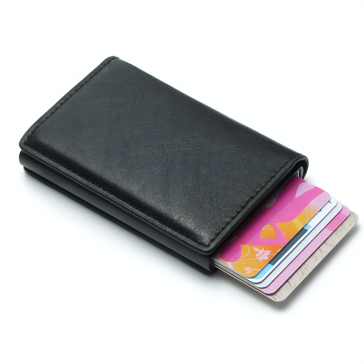 Leather RFID Wallet, Assorted Colors