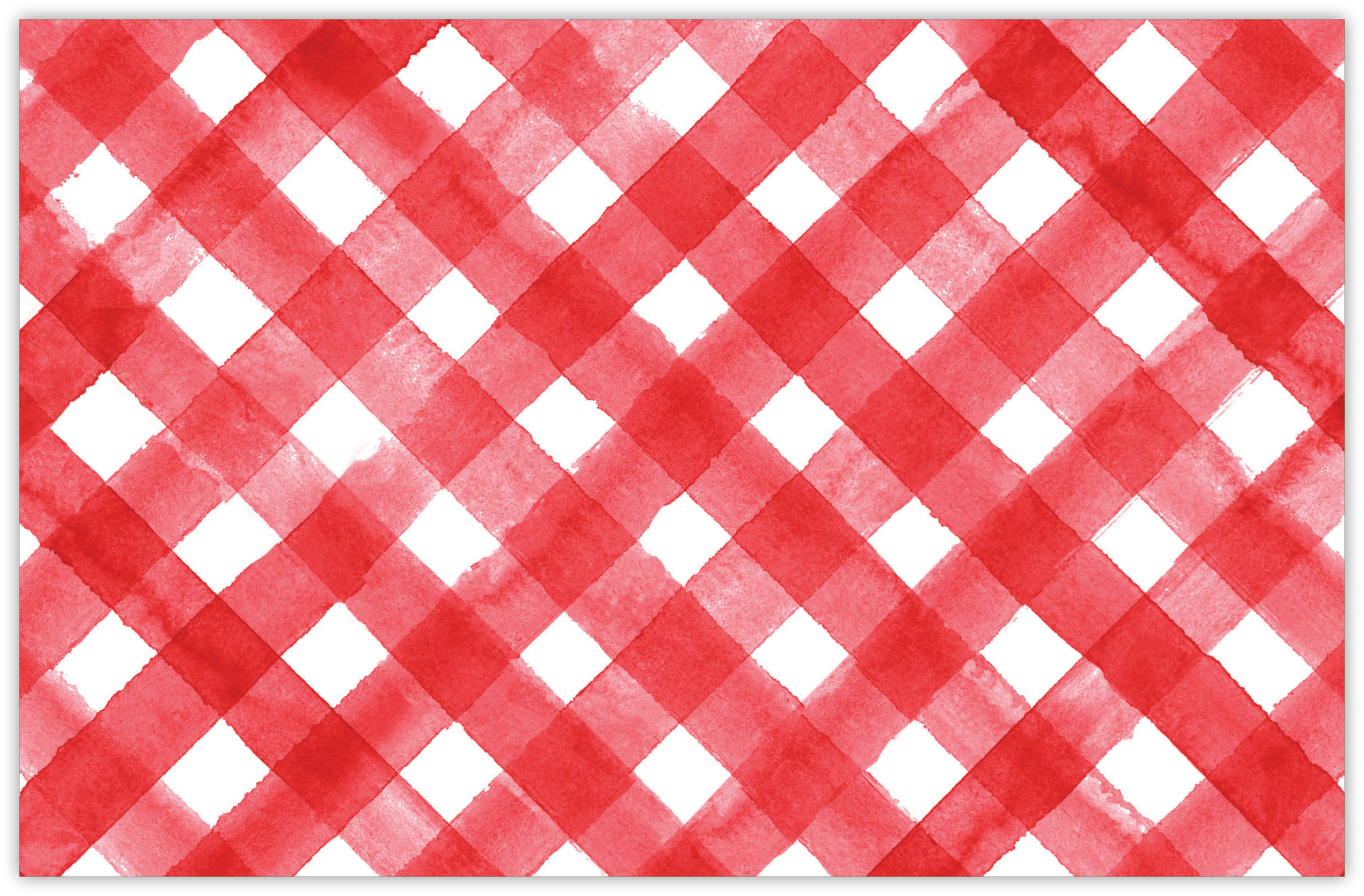 Red Buffalo Check Placemat
