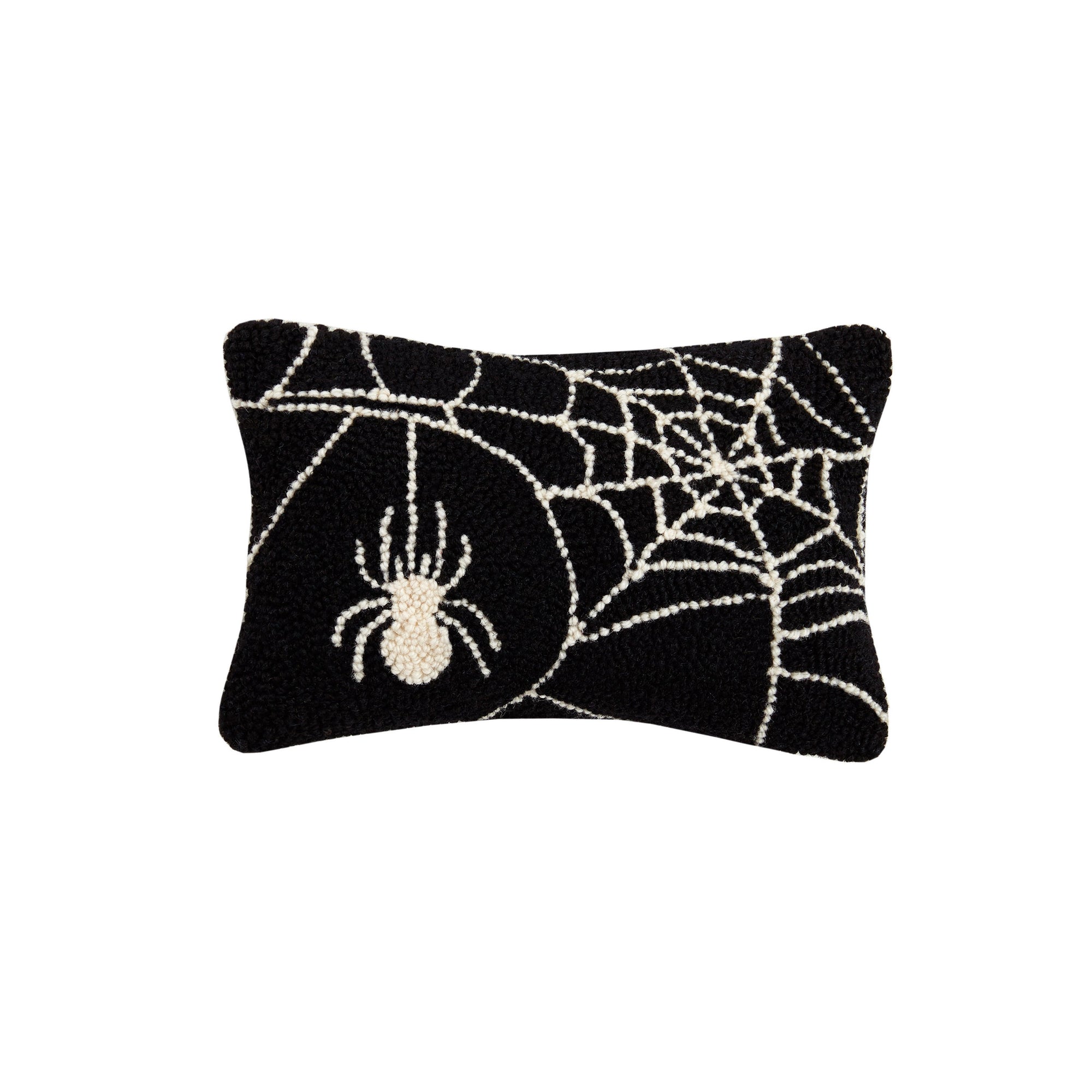 Spider Web Hook Pillow 8x12"